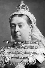 Queen Victoria English Inspirational Quote Poster No To Defeat 24x36 Hot Inspirational Quotes Posters Quote Posters Inspirational Quotes