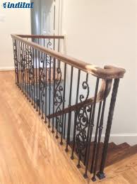This guide will help you understand how to install a wrought iron newel post using our iron newel mounting kit. Indital Hammered Newel Post 1 3 16 Sq Newels