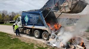 garbage-truck fire