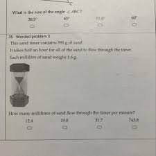 To set a timer, press the corresponding button (t1, t2, t3). This Sand Timer Contains 595 G Of Sand It Takes Half An Hour For All Of The Sand To Flow Through The Brainly Com