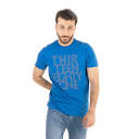 تیشرت طرح دار آبی مردانه کانی راش - فروشگاه اینترنتی چیبو کالا