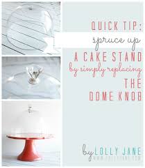 The cake stand is a festive way to serve pastries, cheese or cakes.wash this product before using it for the first time.the material in this product may be beautiful cake stand for pricehyp19looks good, dome fits well. Diy Cake Stand Dome Knob Handle