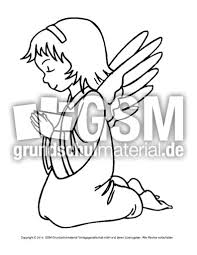Ausmalbild Engel 6 Engel Ausmalbilder Weihnachten Feste Und Feiertage Hus Klasse 1 Grundschulmaterial De