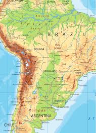 The mountains and the highlands, the river basins, and the coastal areas. Desert Of South America Map Novocom Top
