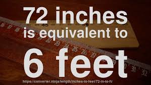 Check spelling or type a new query. 72 In To Ft How Long Is 72 Inches In Feet Convert