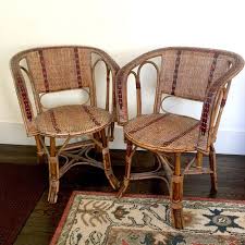 Save For Natalie Cafe Chairs French Bistro 1920s Woven Rattan Etsy Wicker Dining Chairs Cafe Chairs Patio Furnishings