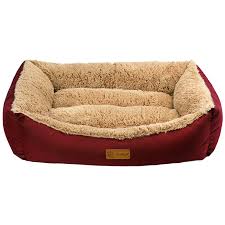 Dubex Jellybean Buyuk Kopek Yatagi Bordo Large 78 Cm