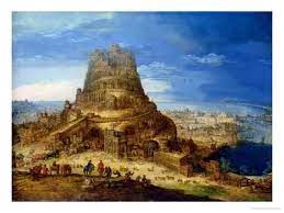 the building of the tower of babel giclee print hendrick van cleve art com tower of babel tower western paintings