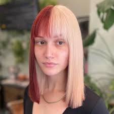 Check out this strawberry and cream hair by Dru (@dru.thomas, level 5.1)!  🍓🍨 @davinesofficial #RedToBlonde #splitdye #philosophisalon #davinessalon  #clintonvillesalon #614hair #cbushair #columbushairsalon #columbussalon