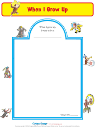 When I Grow Up Worksheet When I Grow Up Growing Up Kids English