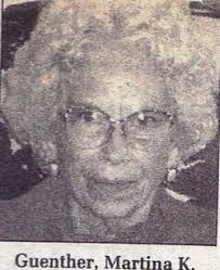 Martina Katherine Hames Guenther (1919-2001)