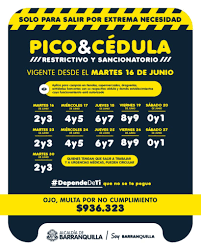See more of en barranquilla me quedo on facebook. Alcaldia De Barranquilla On Twitter Atencion Esta Es La Programacion Del Pico Y Cedula Que Regira En La Ciudad A Partir Del Martes 16 De Junio Manana Sabado 13 De Junio