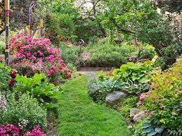 The next one of my backyard secret garden ideas prevents the one thing that can ruin that special romantic feeling really quickly…having the hot sun beating down on your garden room all afternoon. Creating A Secret Garden This Old House