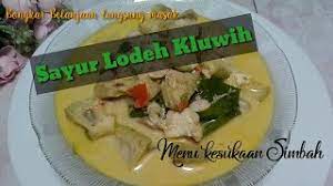 Perlu diketahui juga, ternyata sayur asem punya resep yang berbeda di tiap daerah, lho. Resep Sayur Lodeh Kluwih Khas Jawa Masakan Ndeso Kesukaan Simbah Youtube