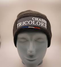 Bonnet : “Chasse tricolore” charbon