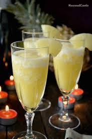 Sorbete De Pina Al Cava Sorbete De Pina Recetas De Tragos Sorbete