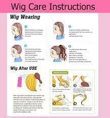 Wig Care Instruction Wigs Care Instruction