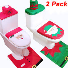 By now you already know that, whatever you are looking for, you're sure to find it on aliexpress. Turnmeon Christmas Toilet Cover Decorations 6 Pcs Christmas Toilet Seat Cover Set Elf Style Santa Style Red Happy 3d Nose Santa Xmas Decorations Toilet Bathroom Set Buy Online In Burkina Faso At
