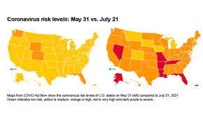 It was first identified in december 2019 in wuhan,. Most Of The U S Is Back In Covid High Risk Level Here S Where California Stands
