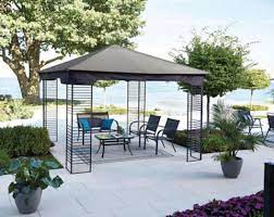 For Living Metropolis Soft Top Gazebo 10 Ft X 10 Ft Canadian Tire Gazebo Backyard Outdoor Living