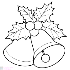 Campanas De Navidad Para Colorear