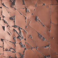 Cracked Copper Art Textures Patterns Copper Tiles