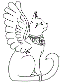 Cats were considered sacred in egypt. Egypt Coloring Pages
