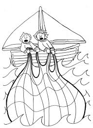 The Miraculous Catch Of Fish Coloring Pages Sunday School Crafts Bible Crafts Sunday School Preschool