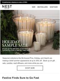 Nest Fragrances Theres Still Time To Shop The Holiday Sample Sale Milled