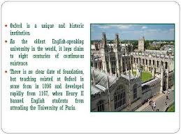 It not only teaches you how to communicate clearly and confidently in spoken and written english, but also helps you to develop superior analytical, critical thinking, and presentation skills. The University Of Oxford Oxford Is