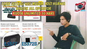 Modem mifi bolt 4g lte unlock all operator. Cara Setting Modem Unlock Bolt Huawei E5372s E5577 Modem 3g 4g Lte All Operator Kuota Unlimited Youtube
