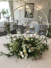 Floral Hoop Table Centre Beautiful Wedding Decorations Wedding Table Centerpieces Diy Wedding Decorations