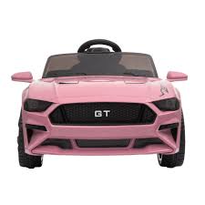 Check spelling or type a new query. Ford Mustang Gt Style 12v Battery Ride On Car In Pink With Remote