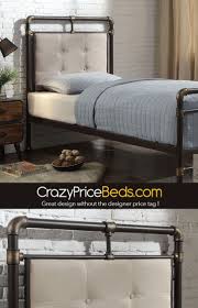 Great prices on furniture & more. Oxford Industrial Bed Industrial Bed King Size Metal Bed Frame Industrial Bed Frame