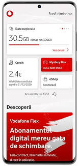 Numărul tău și beneficiile nelimitate se vor activa pe loc. Activare Roaming Vodafone Online