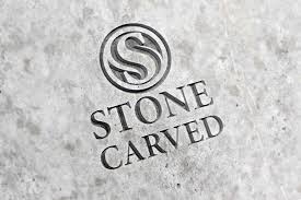 Carved Stone Logo Mockup Psd Free Mockup Logo Mockup Free Logo Mockup Psd Free Logo Mockup