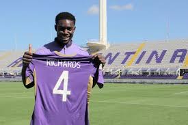 Micah richards (soccer player) was born on the 24th of june, 1988. Micah Richards Fiorentina Richard Micah Sports Jersey