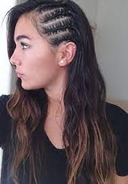 Braided Mohawk Hair Style Hair Pinterest A Well Braided Hair And Awesome Side Cornrows Braided Hairstyles Side Braid Hairstyles
