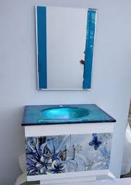 Bule Armano Bathware Glass Bathroom Vanity Dimension Size 18x24 Rs 4500 Piece Id 20711466888