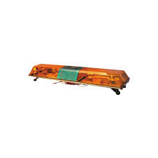 Rotating Light Striplight 12vdc 4x55w 4 Rotating Light Bar For Vehicle Blue For Police Cars Light Bar Emergency Light Bar Light Eclats Antivols