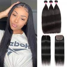 Nadula offers the best straight hair bundles with closure from 10 years ago.our silky straight bundles with closure will give you a natural look after you wearing it. Straight Lace Closure Remy Straight Hair With Closure Human Straight Weave Hair Closure Julia Hair