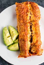 These Simple Refried Bean Enchiladas Are Healthy Vegetarian Dinner Made With Homemade Refried Beans And Mushro Refried Beans Mexican Food Recipes Easy Recipes