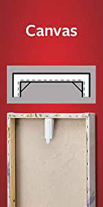 You must use javascript to actually draw the graphics. Amazon Com Command Ph044 3na Large Indoor Use Canvas Hangers 3 Hooks White 3 Count Home Improvement