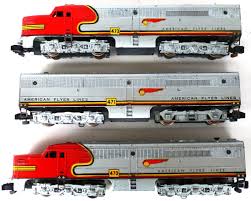 50 S American Flyer S Gauge Santa Fe Diesel Loco A B A Set 470 71 73 Model Trains Toy Train Train Kit