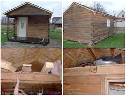 Mini Log Cabin On Indiana Craigslist Tiny House Blog