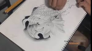 Cá chép om dưa nóng sốt ăn cùng với cơm hoặc bún tươi đều ngon. Tattoo Fish Koi Váº½ Ca Chep Hoa Sen Fly Ink Design Tattoo Youtube
