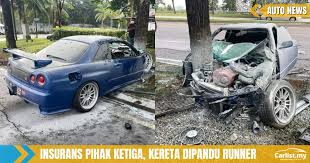 Sesetengah syarikat insuran mewajibkan bengkel menghantar laporan lengkap beserta bacaan cesi yang diambil selepas kereta siap dibaik pulih. Nissan Skyline Gt T R34 Kemalangan Selepas Sejam Terjual Dengan Harga Rm165 000 Berita Kereta Carlist My