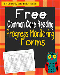 literacy math ideas free common core reading progress