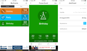 Countdown+ calendar (lite) notable features: The Best Countdown Apps For Iphone And Ipad