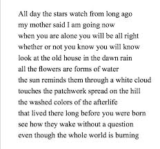 Ws Merwin Rain Light Cool Words Powerful Words Wisdom Quotes